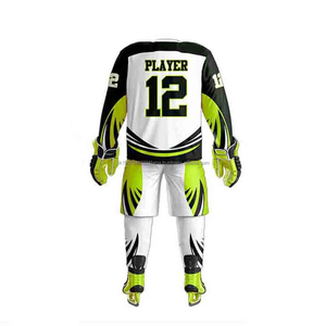 Camisetas de Hockey sobre Hielo Personalizadas 2026, Transpirables, Tallas Grandes, Impresión por Transferencia de Calor, Uniforme de Equipo, Servicio OEM, 100% Poliéster - Product Image 6