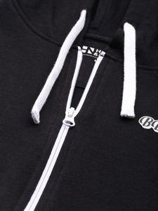 Sudadera con capucha y cremallera para hombre, 100% algodón, felpa francesa, con bloques de color, gruesa, con logotipo personalizado, OEM, al por mayor - Product Image 4