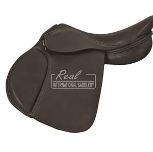Sillín de carreras de cuero ecuestre de nuevo diseño, accesorios ligeros y duraderos para caballos al mejor precio - Product Image 1