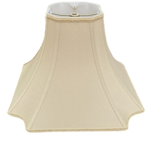 Abat-jour cloche en lin moderne, couverture de lumière ronde à la mode avec étiquette personnalisée, vente en gros, prix chaud, impression personnalisée, coupe et couture - Product Image 3