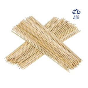 Handmade Bamboo Skewer Natural Bamboo <b>BBQ</b> Sticks for Satay Kebab Fruit and Appetizer Presentation - Product Image 1