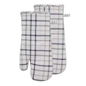 Mitaines de four en coton et lin écologiques résistantes à la chaleur Mitaine de four en coton de cuisine utilisée Mitaine de four en coton durable personnalisée - Product Image 2