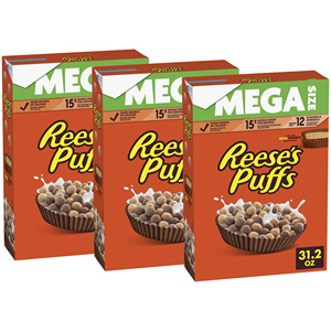 Céréales Reese's Puts Puffs à l'intérieur de gobelets au beurre de cacahuète, céréales Reese's Puts Puffs sans gluten (vegan, sans céréales) - Product Image 6
