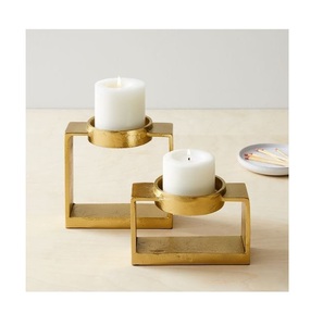 Stocked 2024 Affordable Price Metal Single Candle Stand Classic <b>Tealight</b> Candle Holder in Customized Sizes Styles and Metals - Product Image 2