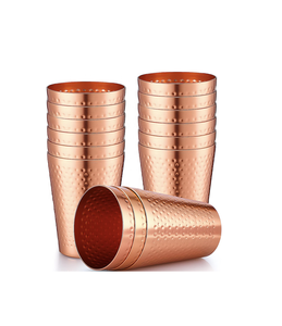 Vasos de Cobre Divris, Diseño Vintage, Ecológicos, Modelo DRC-6605 para Uso en el Hogar y Camping - Product Image 1