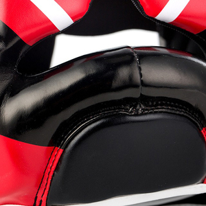 Nuevo diseño simple Color sólido Rojo Verde Negro Cuero de vaca Protector de cabeza PU / Pvc Casco DE SEGURIDAD Protector de cabeza OEM - Product Image 6