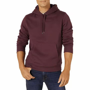 Sweat à capuche personnalisable en polyester/coton pour homme – Qualité supérieure, molleton épais, respirant, séchage rapide, écologique, hiver, numérique - Product Image 1