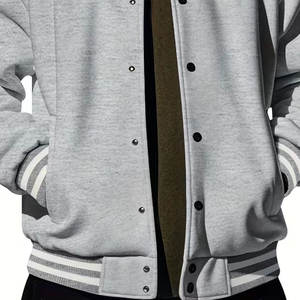 Veste matelassée à capuche en toile unisexe de style unique, 100% coton, style vintage, vêtements d'extérieur d'hiver pour le collège - Product Image 6