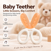 Anneaux de dentition pour bébés, accessoires pour nouveau-nés, jouets de dentition pour nourrissons, produits pour bébés d'hiver