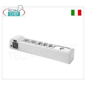 Vitrina Refrigerada de Plástico ABS para Mostrador, 1320x245 mm, Fuente de Alimentación Eléctrica - Product Image 2