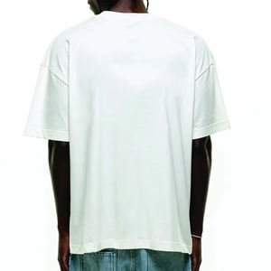 Comfortable Men's O Neck Boxy T-Shirt Made from Soft Cotton <b>Perfect</b> for Casual Wear Custom Designs or Effortless Everyday Style - Product Image 6