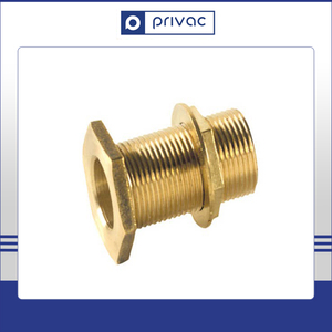 Connecteurs de réservoir d'eau en laiton robustes du fournisseur réputé raccords de tuyauterie à bride jaune et nickelé certifié ISO 9001 - Product Image 2