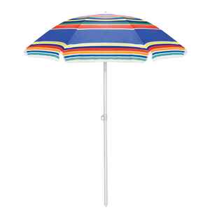 Parapluie automatique pliable compact et portable en PVC avec 8 baleines, style minimaliste, commande manuelle - Product Image 1