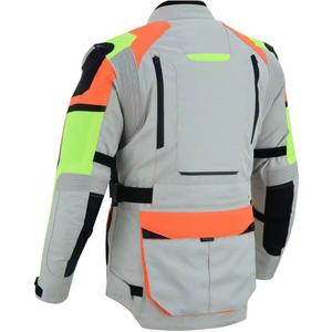 Chaqueta de Cuero Vacuno Personalizada con Logotipo para Motociclismo, Ropa Deportiva de Carreras, Equipo de Motociclista Profesional al por Mayor, Ropa de Seguridad para Hombre - Product Image 2