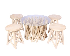 Mesa de raíces de madera - Product Image 3