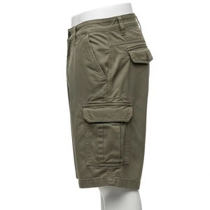 Eco Friendly <b>Men</b> Cargo <b>Shorts</b> Recycled Cotton Durable Multi Pocket Breathable Outdoor Summer Autumn Casual <b>Work</b> Wear - Product Image 3