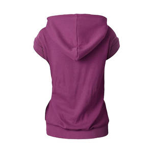 Precio asequible Pullover Sudaderas con capucha de alta calidad para mujer con estampado personalizable Sudaderas con capucha sin mangas para la venta - Product Image 2
