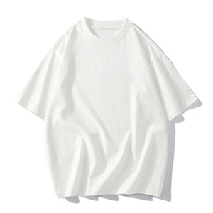 Camiseta Oversize Personalizada para Hombre, con Cuello Redondo, Lavado Ácido, Mezcla de Algodón, Impresión Serigrafiada, Anti-Pilling y Transpirable, Venta al por Mayor - Product Image 2