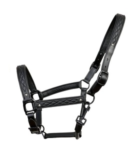 Cuir de cheval et corde Halters d'équitation Halters personnalisés Horse Halters - Product Image 6
