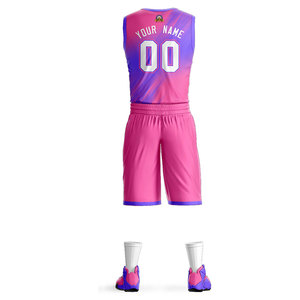 Venta al por mayor de uniforme de baloncesto por encargo Original barato sublimación moda Basket Ball Jersey uniforme de baloncesto de alta calidad - Product Image 6