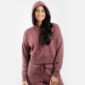 Custom Quality Unisex Women Street Wear <b>Crop</b> <b>Top</b> Hoodies Fleece Cotton Breathable Lightweight Regular Fit - Product Image 6