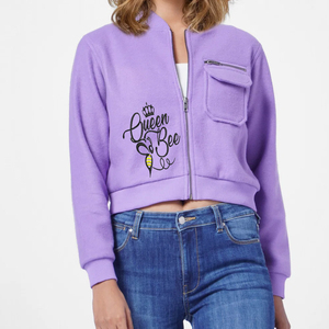 Chaqueta deportiva de pato acolchada ligera para mujer de alta calidad abrigo tendencia Bomber Stand transpirable algodón relleno carta invierno - Product Image 2