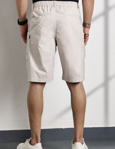 Vente directe d'usine, short cargo pour homme en coton 100%, taille mi-haute, longueur genou, multicolores, sur mesure, OEM, anti-froissement, tissé - Product Image 2