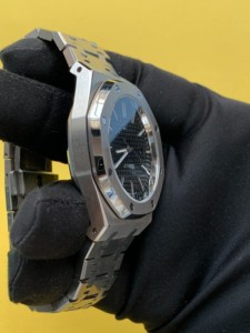 Top Trending 41mm <b>Black</b> Dial Stainless Steel Mechanical Automatic Analog Wrist <b>Watch</b> For <b>Men</b> Sports Fashion At Lowest Price - Product Image 2