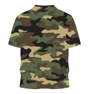 Camo Soror Polo Shirt Greek Sorority Womens Pink & Green College Sisterhood Stylish Casual Polo Apparel - Product Image 6