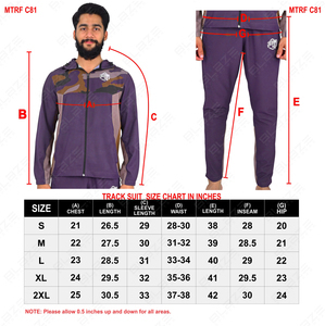 Veste en nylon personnalisée unisexe Jogger Gym Sets Survêtement pour homme avec pantalon à fermeture éclair Saison d'hiver Imprimé Logo Survêtements - Product Image 6