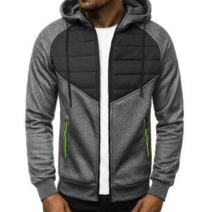 Double <b>Zip</b> <b>up</b> Hoodie Custom Heavy Weight Polyester/Cotton Winter Embroidered Pullover Zipper Fleece Men's Breathable Casual - Product Image 5