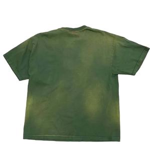 Camisetas de Hombre con Hombros Caídos, 300 g/m², 100 % Algodón, Lavado Ácido, Corte Recto, Logotipo Personalizado Bordado, Diseño Estampado, Ropa Urbana - Product Image 5