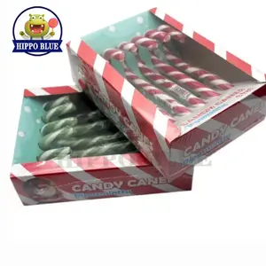 christmas candy cane oem sweet fruit lollipop mixed tastes factory wholesaler for sale