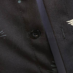 Ensemble d'été pour hommes en coton 100% avec logo personnalisé OEM, impression par sublimation, taille élastique, vêtements d'extérieur sur mesure - Product Image 4