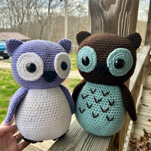 PATRÓN DE CROCHET en China - Aldric the Lovely Owl - Amigurumi Pattern Crochet Stuffed Animal Doll - Product Image 3