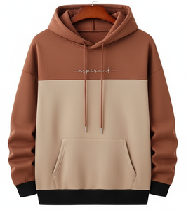 Sudaderas con capucha de algodón de primera calidad para hombre, uso diario antiarrugas, venta al por mayor, sudaderas con capucha minimalistas - Product Image 1