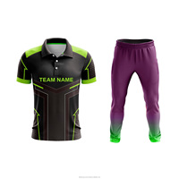 OEM fábrica personalizada sublimación impresión Cricekt uniforme bajo MOQ alta calidad nuevos diseños conjunto Cricket Kit Cricket uniforme