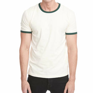 Camisetas de Manga Corta para Hombre, Corte Ajustado, Estilo Clásico, de Algodón Suave y Mezcla Triple Deportiva - Product Image 1