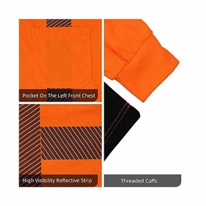 เสื้อเซฟตี้แขนยาวอเนกประสงค์สำหรับไซต์งานเสื้อเซฟตี้ในชีวิตประจำวันสำหรับใช้ในพื้นที่ทำงาน - Product Image 3