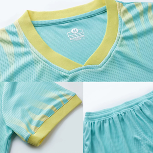 Conjuntos de Uniformes de Fútbol de Poliéster Transpirable de Secado Rápido de Alta Calidad Unisex, Ropa Deportiva de Manga Larga para Adultos, Logotipo Personalizado, Equipo Personalizado - Product Image 4