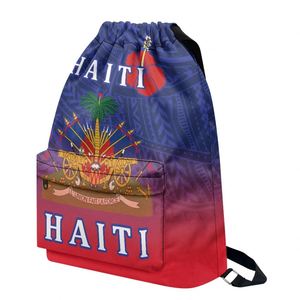 Estilo de moda personalizado Tropical Tiare flor estampado Hawaiano mochila informal para mujer mochila Universal estampado a pedido - Product Image 2