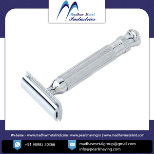 Dernière conception Madhav Metal Rasoir de sécurité pour hommes certifié ISO disponible à un prix raisonnable de l'Inde - Product Image 5