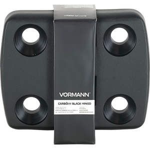 VORMANN บานพับโพลีเอไมด์สีดำ 48 มม. สูง 58 มม. กว้าง 8.3 มม. หนา 8.3 มม. ตัวจัดระเบียบตู้ - Product Image 3
