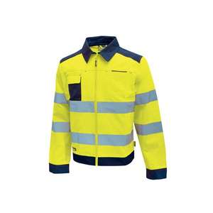 Chaqueta De Seguridad Reflectante Gleam Yellow Fluo De La Chaqueta De Seguridad - Product Image 1