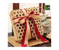 Nouveaux modèles 2025 panier-cadeau/boîte-cadeau en bambou fait à la main: mariage, festival, nouvel an conçu sur mesure avec de nombreuses tailles pour les cadeaux