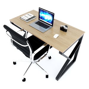 Escritorio para Laptop de Juegos para Oficina en Casa Kconcept HBKC028 120x60cm Madera Contrachapada con Patas de Hierro - Product Image 5