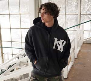 Heavyweight <b>Hoodie</b> for Men Streetwear Graphic Vintage Oversized Print Plus Size Heavyweight Cotton Men's T-Shirts - Product Image 2