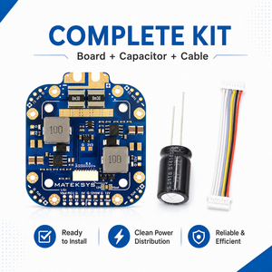 MATEKSYS FCHUB-12S V2 8-60V 3-12S PDB Power Hub con Sensor de Corriente de 440A y BEC de 5V 12V para Drones FPV UAV - Product Image 3