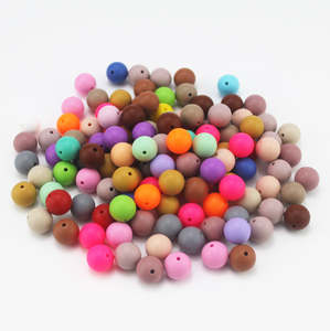 Clip para Chupetes con Cuentas Redondas, 2026, Venta al por Mayor de Fábrica, Juguetes Masticables de Silicona Libres de BPA, Mordedor de Silicona para Bebés, Seguro - Product Image 5