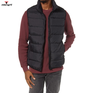 Chaleco acolchado Reversible personalizado de alta calidad para hombre, chalecos casuales cómodos y transpirables a prueba de viento para hombre - Product Image 3